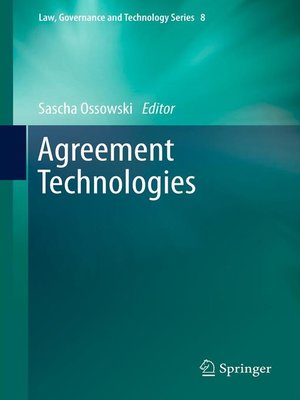 cover image of Agreement Technologies